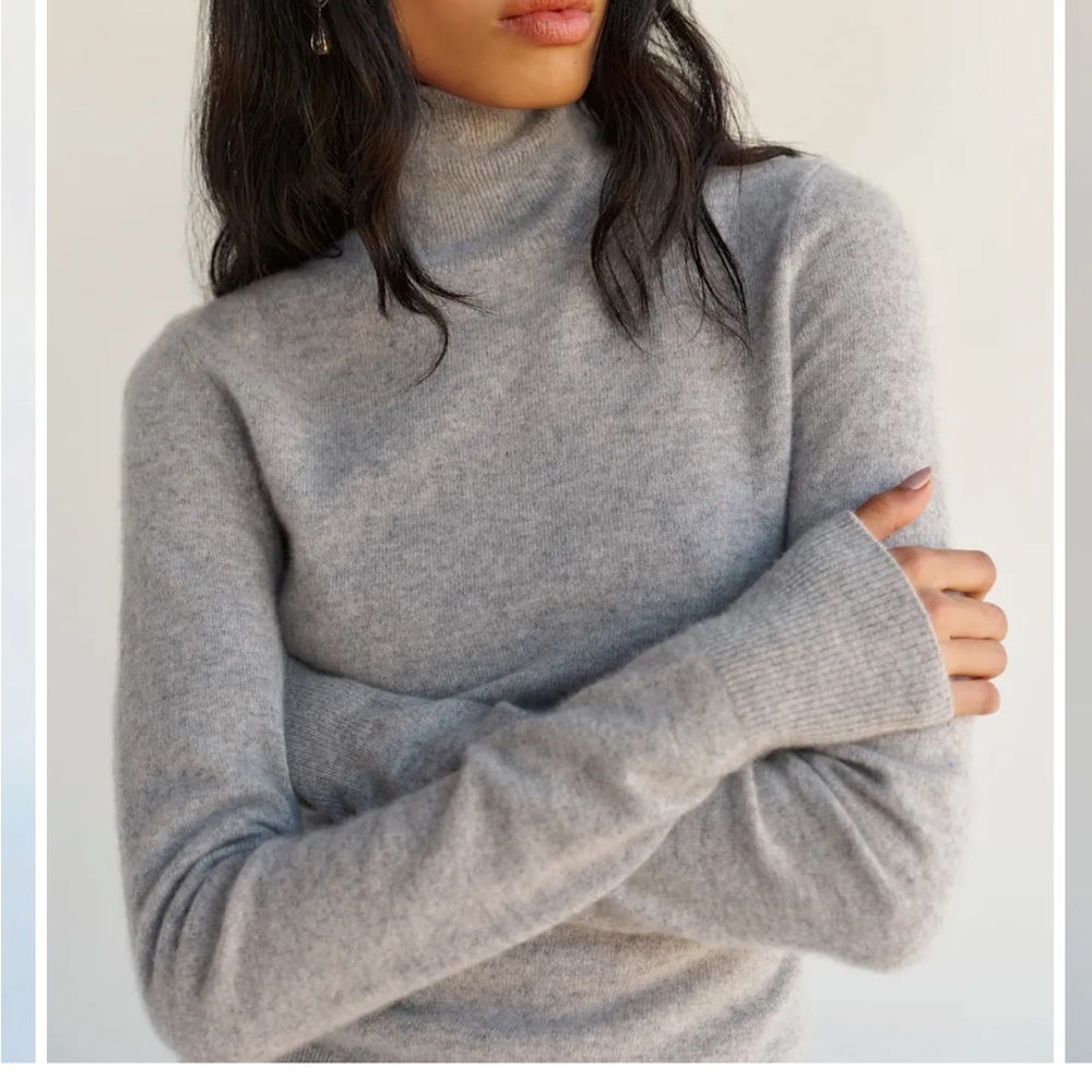 Reformation Jett Cashmere Turtleneck